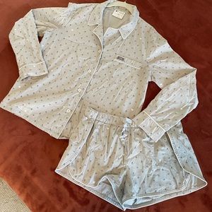Figs Pajama Set Top & Shorts